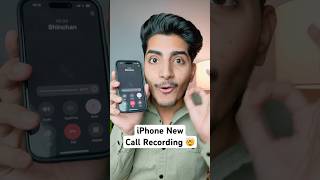 iPhone Call Recording Feature 🤯 iphone tech appleiphone [upl. by Aubine]