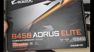 B450 Aorus Elite Unboxing amp Reviews RGB Fusion 20 [upl. by Eicam985]