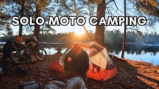 Into The Woods Moto Camping [upl. by Aetnahc578]