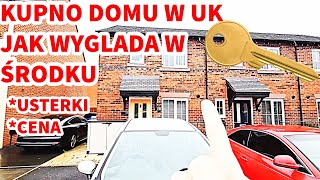 KUPNO PIERWSZEGO DOMU W ANGLII Jak wygląda w środku pierwsze usterki i koszt anglia dom kupno [upl. by Kcod]