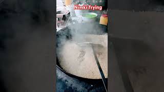 Nimki frying food nimki nimkin frying [upl. by Llennod]