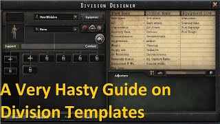 A Very Hasty Guide on Division Templates [upl. by Annerol]