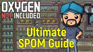 SelfPowered Oxygen Machine Tutorial SPOM  Oxygen Not Included [upl. by Ytima]