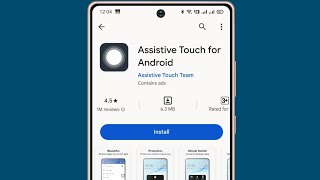 Assistive Touch For Android App Kaise Use Kare  How To Use Assistive Touch For Android App Kya Hai [upl. by Harvard795]