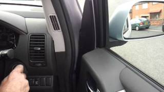 nissan pathfinder folding mirrors [upl. by Tirza]