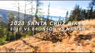 2023 Santa Cruz 5010 vs Bronson vs Nomad  Best Bike  Full MX Family [upl. by Loralie]