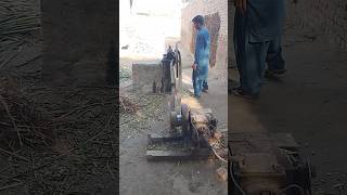 starting old 16hp desal engine with tocka machine sestam shortfeed viralvideo [upl. by Eizdnil]