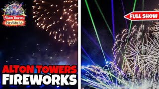 Alton Towers FIREWORKS 2023  Full Show [upl. by Popelka]