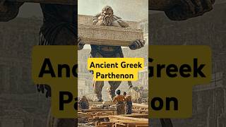 Ancient Greek Parthenon shorts ancientegyptianpyramids greek parthenon pyramid egypt ai [upl. by Hibbs]