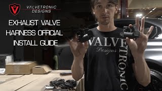 How to Install Your Valvetronic Designs Electronic Exhaust Valve Harness [upl. by Yajiv]