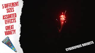 Cyberspace Rockets Firework [upl. by Laon280]