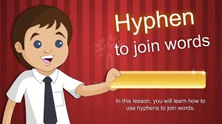 Use Hyphens to Join Words  How to Use Hyphens  Grammar Lessons [upl. by Nosaes584]