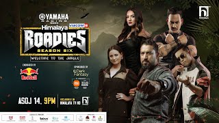 YAMAHA HIMALAYA ROADIES  SEASON 6  WELCOME TO THE JUNGLE  PROMO  ASOJ 14 [upl. by Arodasi]