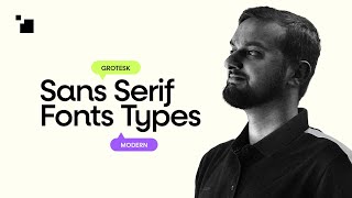 02  Sans Serif Fonts The Types of Fonts You Never Knew Existed [upl. by Llenrad]