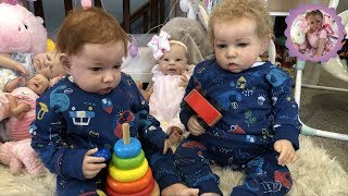 REBORN TODDLER TWINS OPEN GIFTS For Happy Mail Monday [upl. by Ivy402]