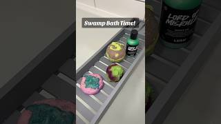 Have a Lush Green Swamp Bath With Me lush shrek [upl. by Ellicott]