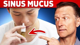 The 1 Remedy for Sinus Mucus  Pressure  Postnasal Drip [upl. by Naam]