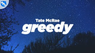 Tate McRae  greedy Clean  Lyrics [upl. by Greff]