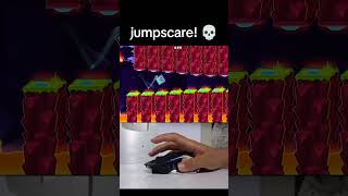 Dash jumpscare in fingerdash 💀 Geometry dash shorts [upl. by Nelle]