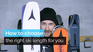 How to Choose the Right Ski Length [upl. by Shreeves]