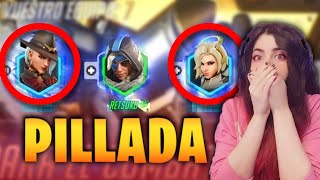 SUSCRIPTORES me ENCUENTRAN en una RANKED y pasa ESTO  Aryll Overwatch [upl. by Liuqa]