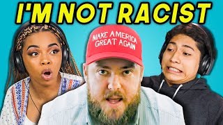 TEENS REACT TO IM NOT RACIST [upl. by Wilscam]