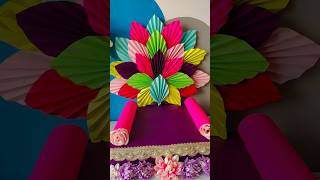 Ganesh Chaturthi decoration ideas for home  ganpati decoration  shorts ganeshchaturthi [upl. by Dudley748]