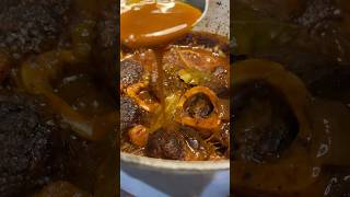 Osso Bucco  Braised Beef Shanks cooking recipe ossobuco shortsfeed italianfood palau [upl. by Nytsirhc]