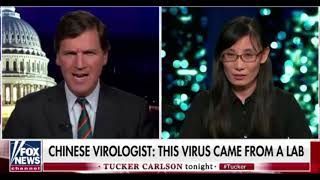 Tucker Carlson Interviews Whistleblower LiMeng Yan  Claims Evidence Coronavirus was Made in a Lab [upl. by Ryun]