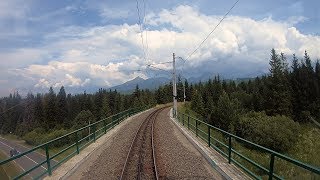 Drivers Eye View  Štrbské Pleso to Tatranská Štrba  Rack Railway Slovakia [upl. by Rundgren]