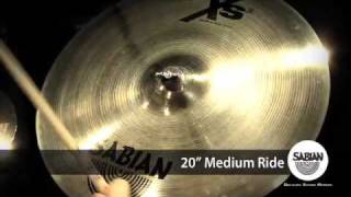 SABIANs Xs20 20quot Medium Ride [upl. by Anitnerolf]