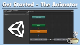 Get Started With Unity  The Animator [upl. by Gnos633]