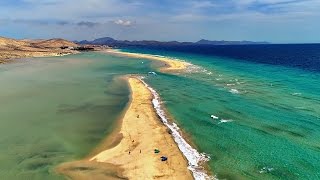 ⭐️ Beautiful Fuerteventura Canary Islands AERIAL DRONE 4K VIDEO [upl. by Llenwad]