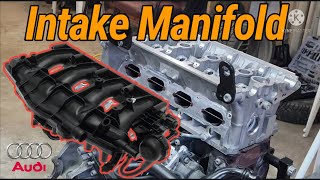 How to Install Intake Manifold Audi A4 20L [upl. by Sigmund]