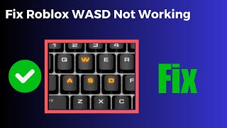 How To Fix Roblox WASD Not Working [upl. by Atteynot876]