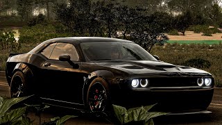 Forza Horizon 5  1000HP Dodge Challenger SRT Hellcat  Realistic Gameplay [upl. by Alegnaoj553]