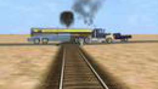 trainz cars get stuck too [upl. by Airym788]