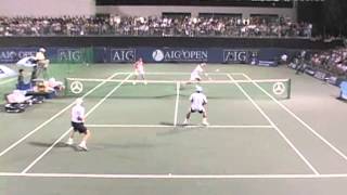 AIG OPEN 2007 準々決勝 Ｂベッカー 鈴木貴男 VS Ａフィッシャー・Ｊトーマス [upl. by Eniortna623]