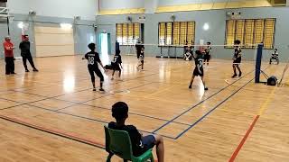 Yuhua Primary School Sepak Takraw 2024 Regu 1 Set 2 2April [upl. by Rorrys]