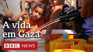 Israel x palestinos como histórico da Faixa de Gaza ajuda a entender o conflito [upl. by Gapin]