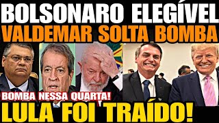 BOLSONARO ELEGÍVEL LULA FOI TRAÍDO E AMEAÇADO PT ENTRA EM DESESPERO FLÁVIO DINO ACIONA CGU CONTR [upl. by Niletac225]