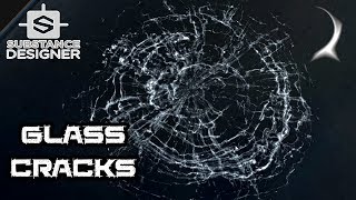 Lets make cracks on glass with Substance Designer [upl. by Imas449]