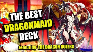 YuGiOh The BEST Dragonmaid Deck Profile ft The Dragon Rulers  January 2024  TCG Master Duel [upl. by Aiynat661]