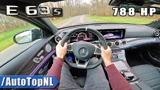 788HP Mercedes AMG E63 S 4Matic POV Test Drive by AutoTopNL [upl. by Eerized]