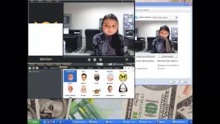 SplitCam Webcam Effect Video A Childs Face mask [upl. by Durrace244]