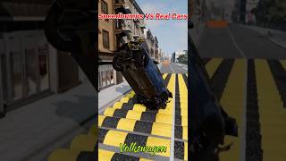 SpeedBumps vs Cars  Part 3  50 Hardbupms  BeamNg  AngryCrash beamng [upl. by Gent]