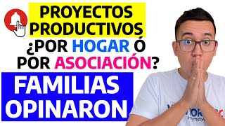 SUBSIDIOS PASARÁN A PROYECTOS PRODUCTIVOS ¿Por Hogar o Asociación  Esto Opinaron  Wintor ABC [upl. by Annayt]