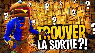 Le premier Croûton qui trouve la sortie GAGNE  LabyrintheEscape sur Fortnite Créatif [upl. by Obocaj173]