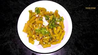 Chavali shenga chi Bhaji  चवळीच्या शेंगाची भाजी  Yard long Beans Bhaji  वालीच्या शेंगाची भाजी [upl. by Hull]