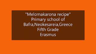 Melomakarona recipe [upl. by Proudfoot]